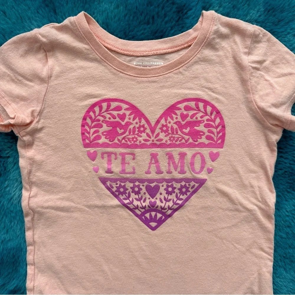 The Children’s Place Toddler Girl Short Sleeve Graphic Tee Size 5T